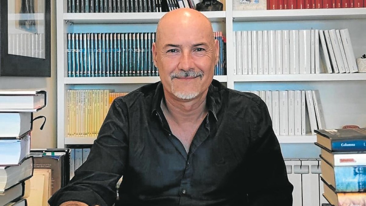 El escritor Joaquim Molina, autor de ‘Angelicus’.