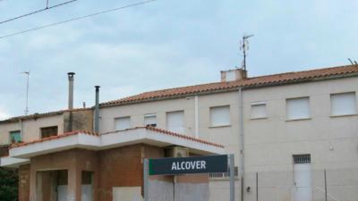 Estación de Alcover.