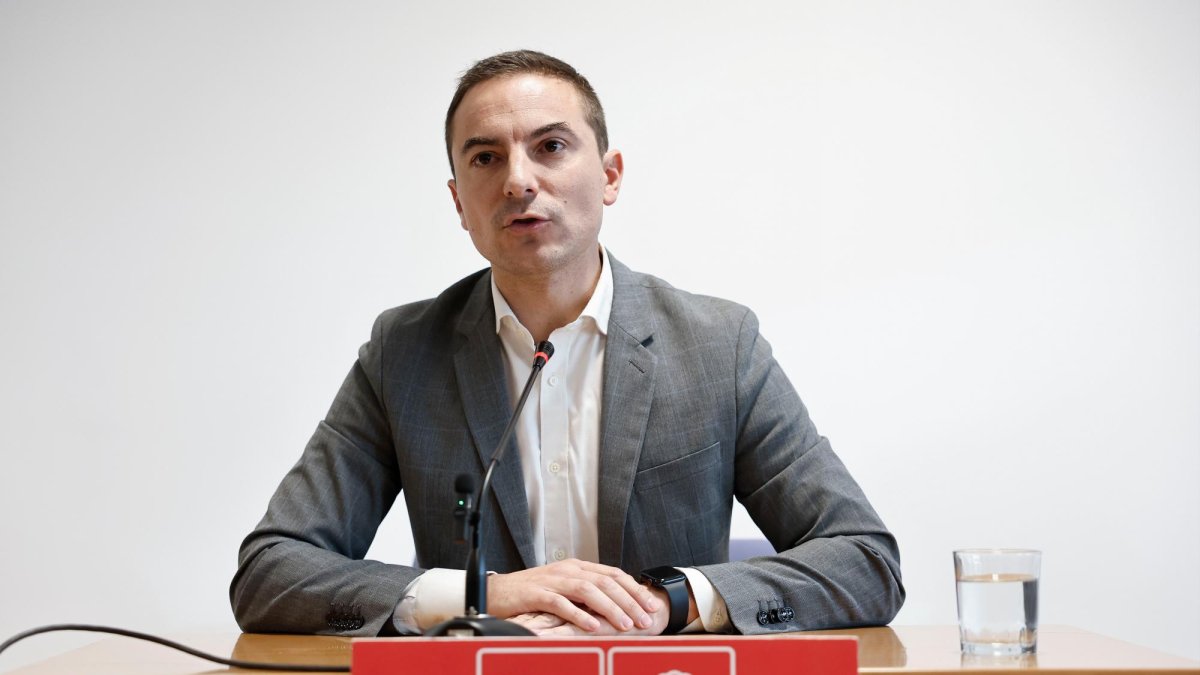 El hasta ahora secretario general del PSOE de Madrid, Juan Lobato.
