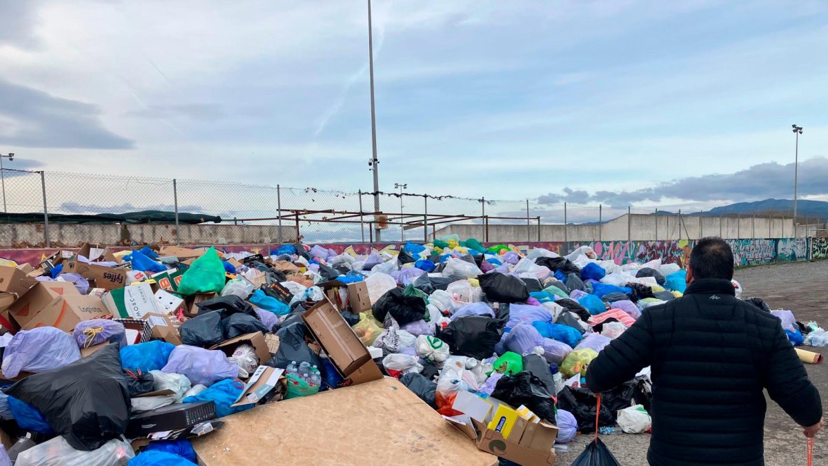 El área de emergencia de L’Arboç.