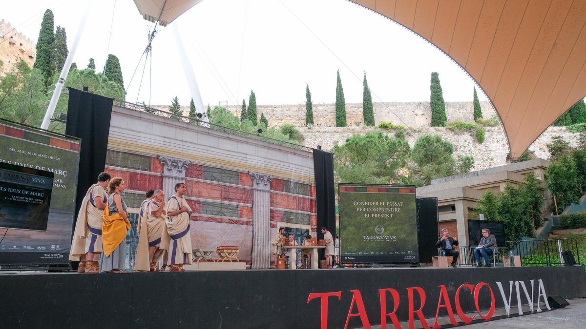 El festival Tarraco Viva es un referente internacional en el ámbito de la recreación histórica.