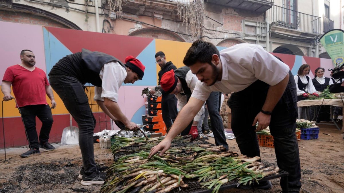 Imatge de l'edició 2025 de la Gran Festa de la Calçotada de Valls.