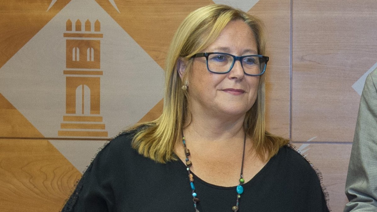 Esther Vidal ja va ser alcaldessa dels Reguers abans que Anna Rehues.