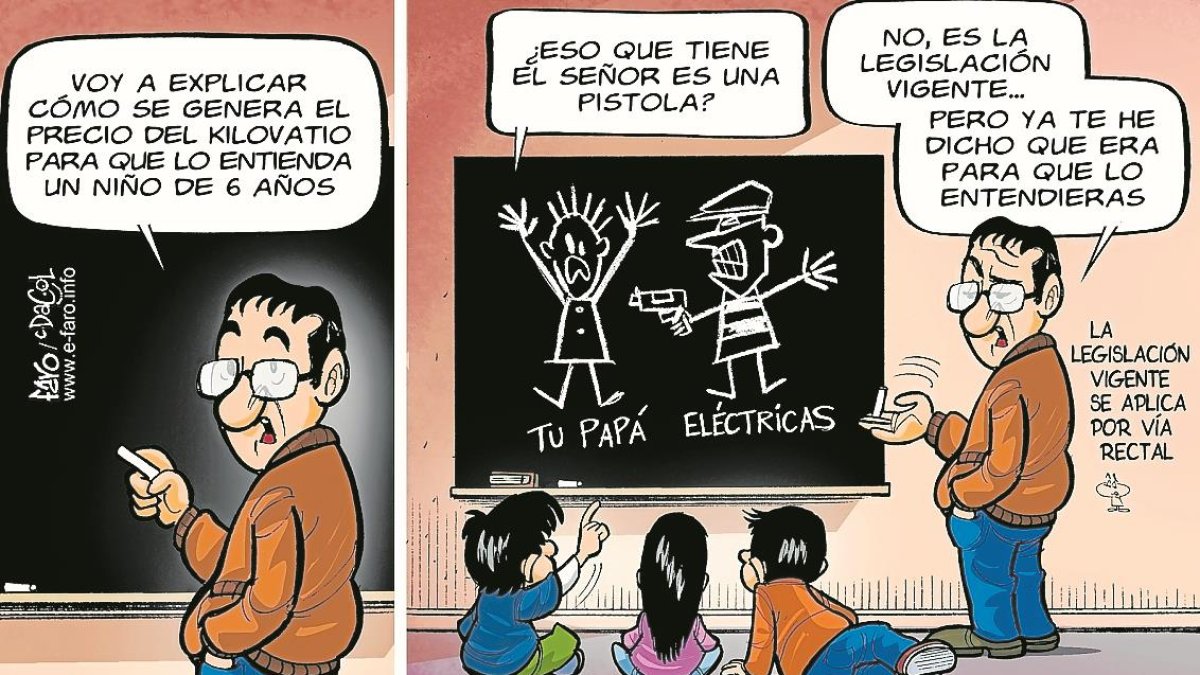 220403_electricas_robo_pizarra_nenes_explicacion_dibujo_tiza_pistola_ladron_.jpg