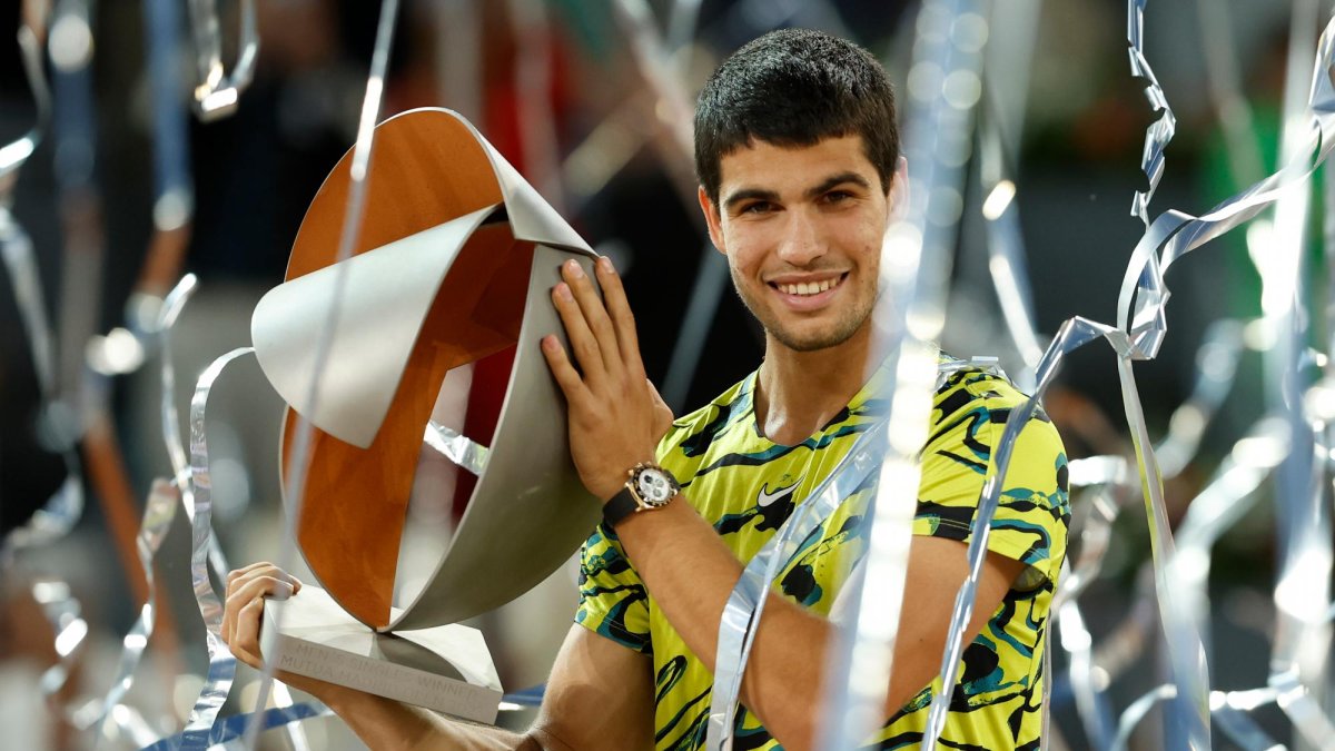 El murciano, que se une a Nadal como los únicos en revalidar título en Madrid.