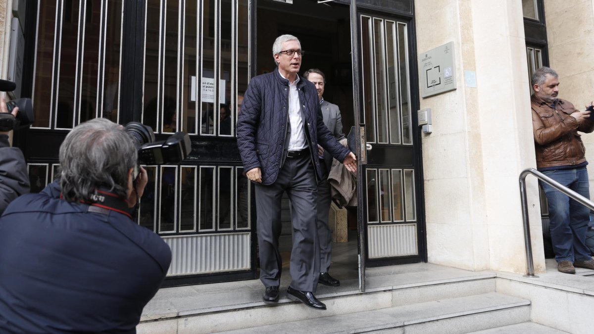 Josep Fèlix Ballesteros declaró ante el juez instructor el 26 de enero de 2016.