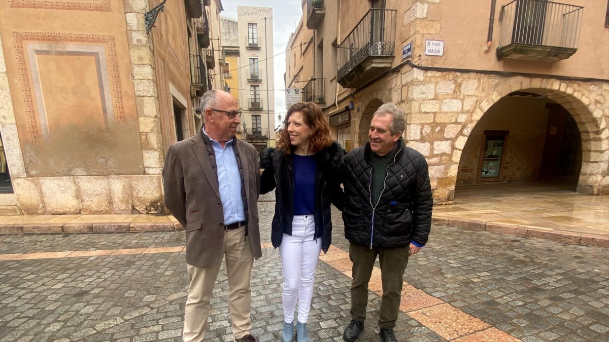 Josep Andreu amb el segon, i la tercera de la llista.