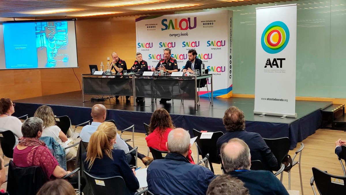La participación de Mossos fue en la segunda parte de las jornadas.