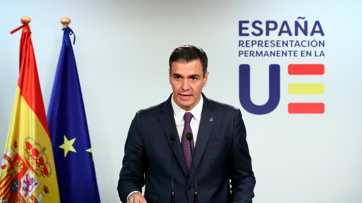 Pedro Sánchez.