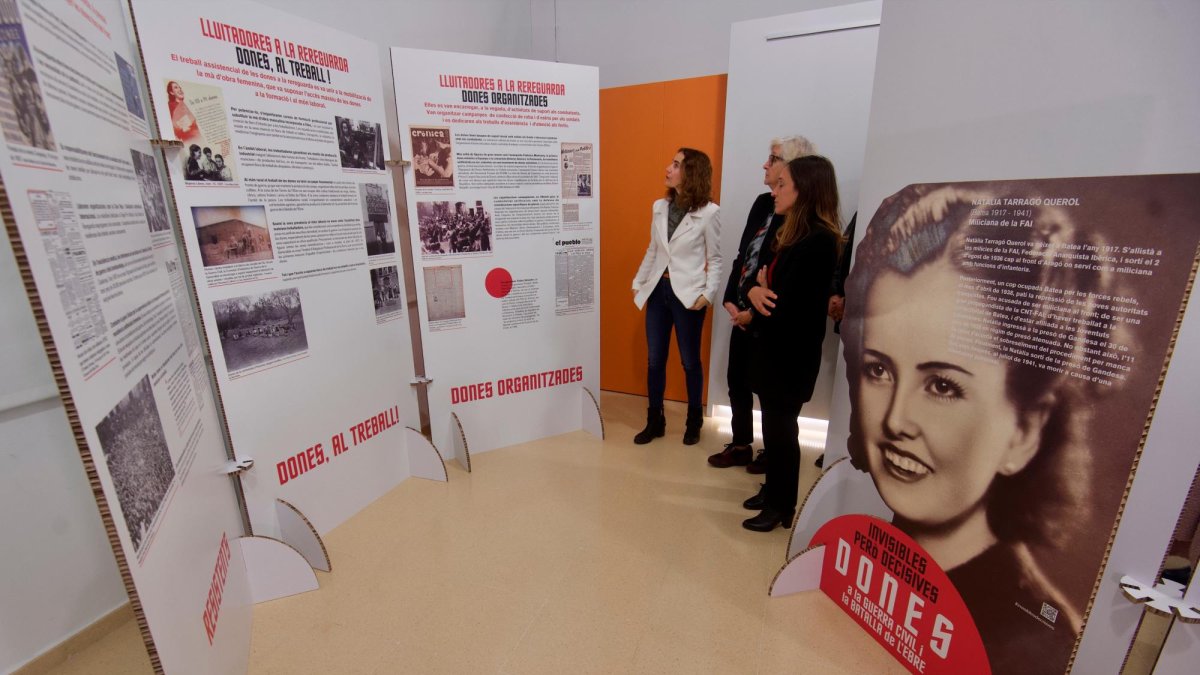 La mostra es pot veure de forma gratuïta fins el juliol del 2024 al centre, que també compta amb nous materials expositius sobre les dones.