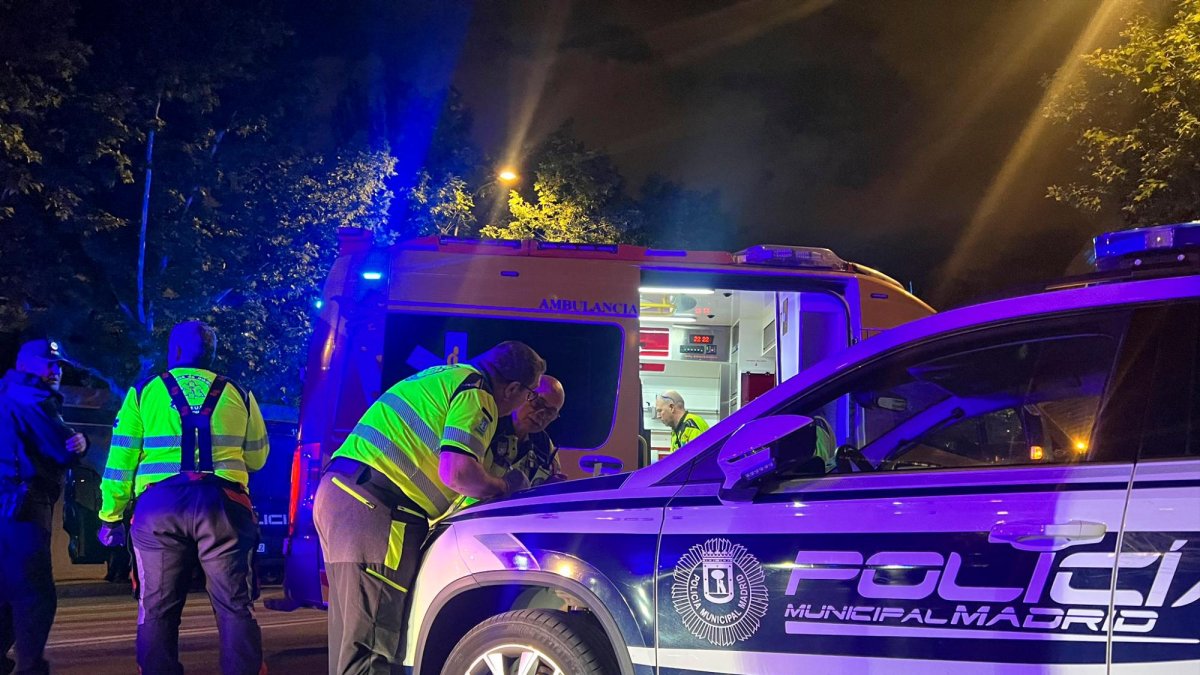 Imagen de archivo de los servicios de emergencia de Madrid.