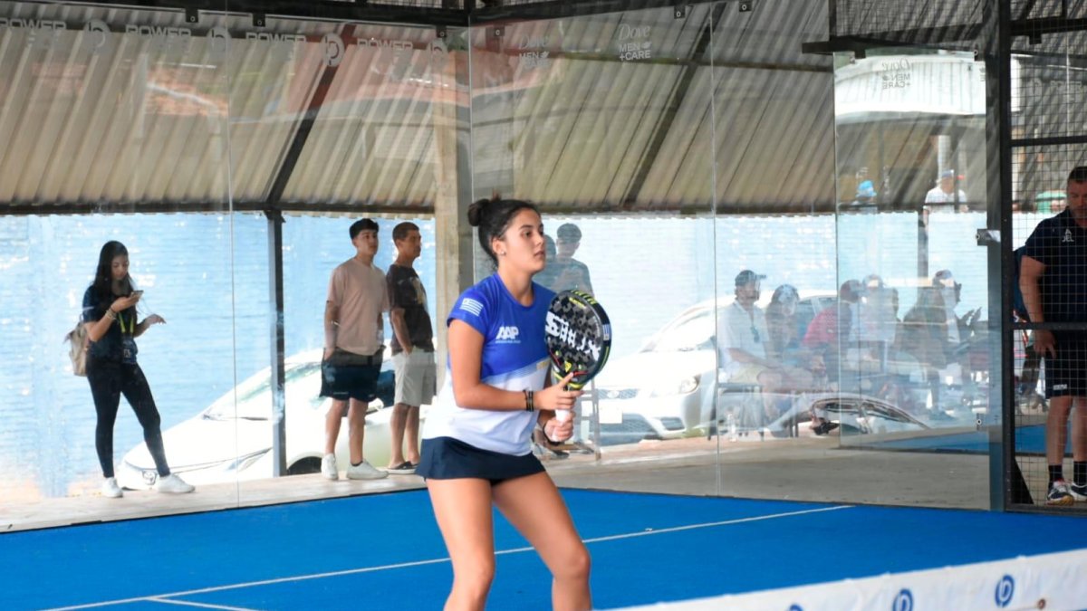 Mimi Morales, durante el Mundial de Paraguay.