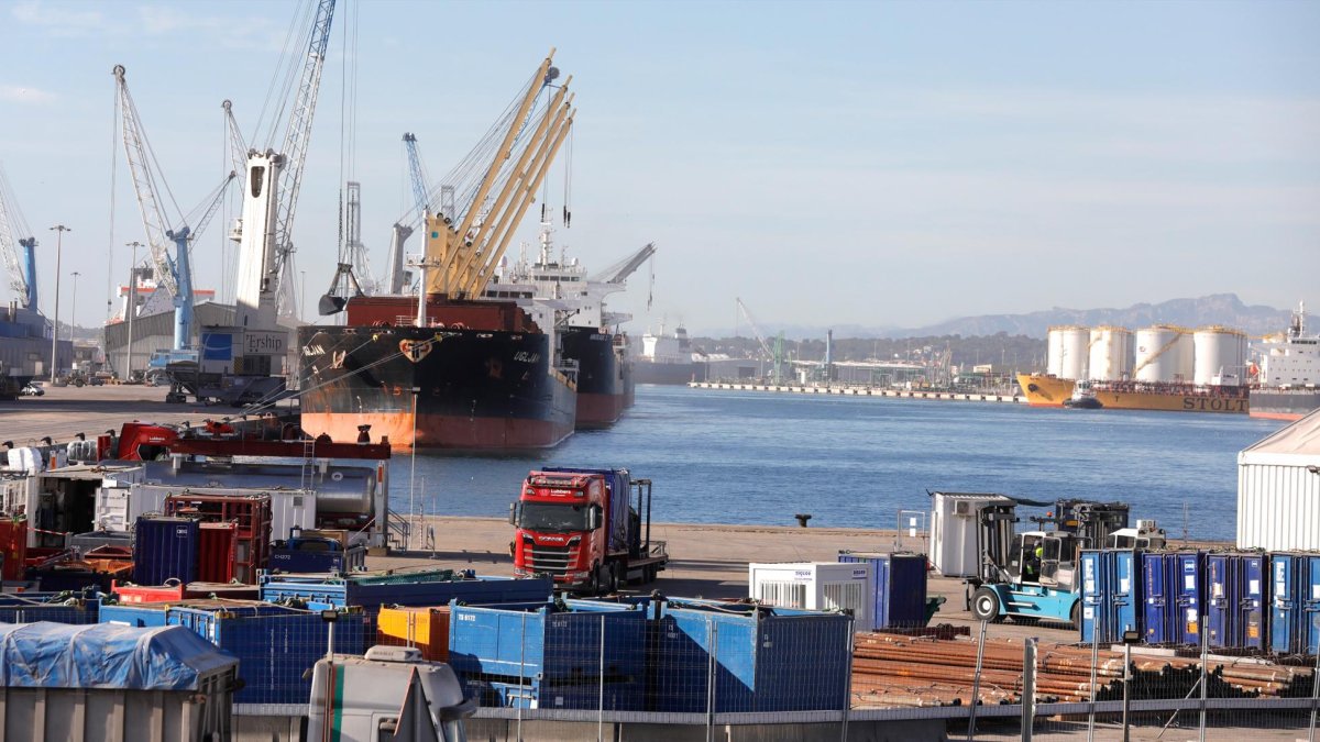 Imagen de archivo del Port de Tarragona.