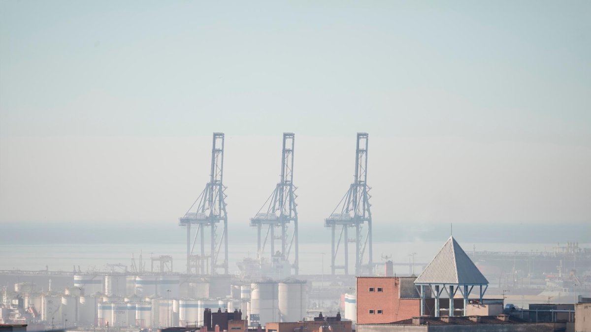 Vista general Port de Tarragona.