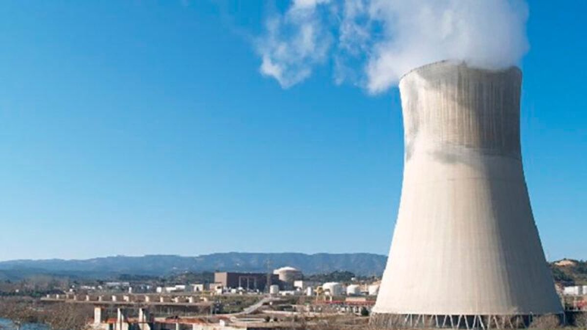La central nuclear d’Ascó.