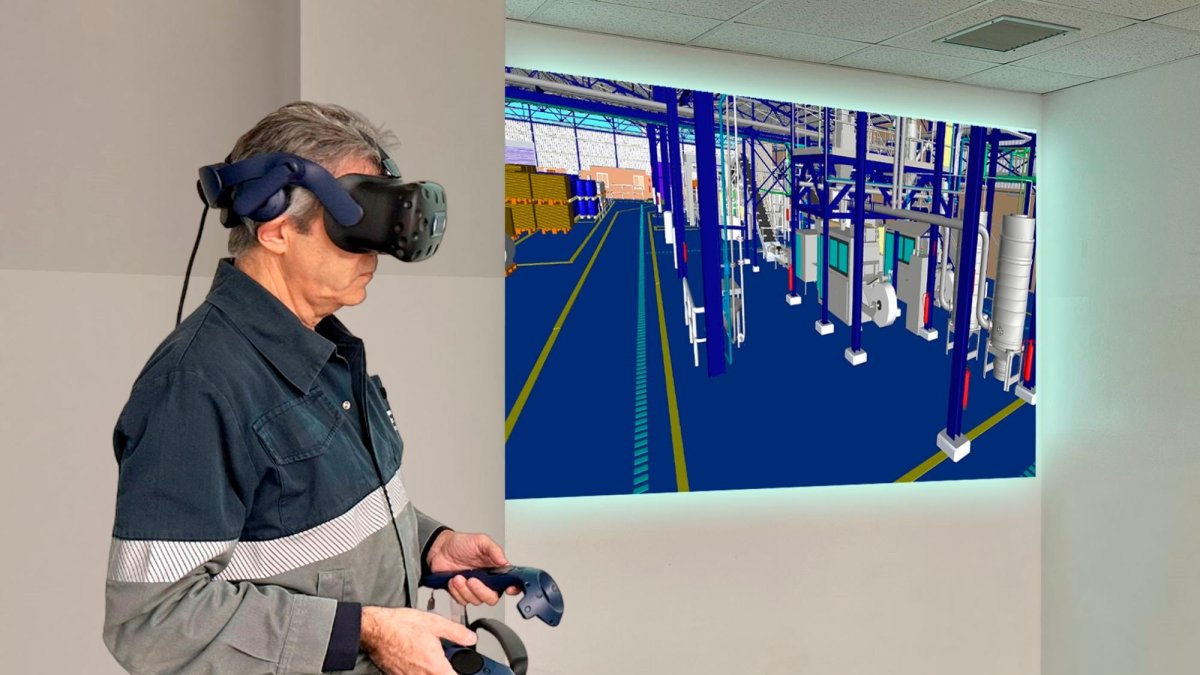 ELIX Polyners ha digitalizado en 3D todos los elementos de sus plantas.