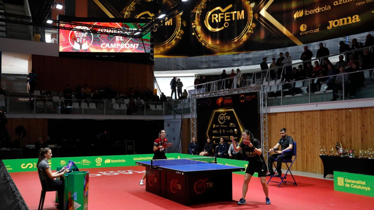 L’Anella sigue vibrando con el tenis de mesa de mayor nivel nacional.