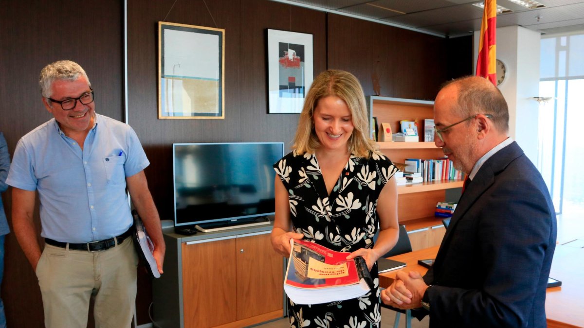 La nova titular de Drets Socials i Inclusió, Mónica Martínez Bravo.