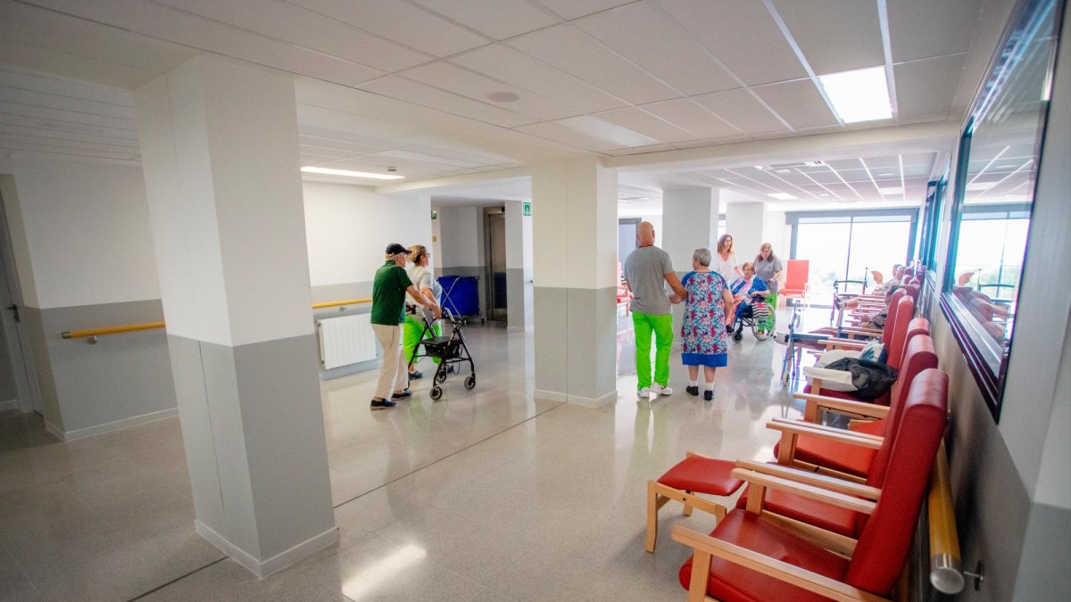 Ha subido la ratio de usuarios por trabajador en la residencia La Mercè.