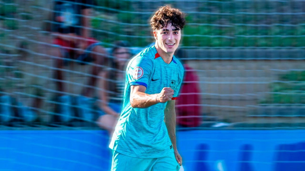 Jan Virgili, la experla del Nàstic que ya entrena con el Barça de Flick
