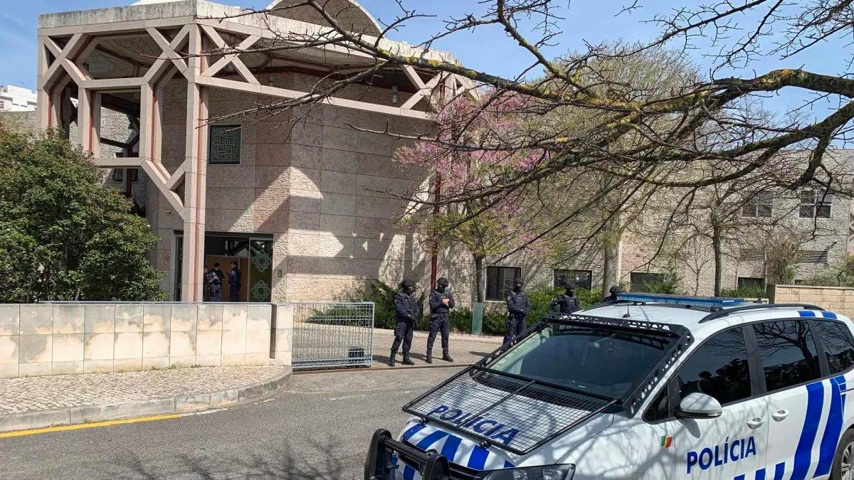 Un vehículo de la policía portuguesa.