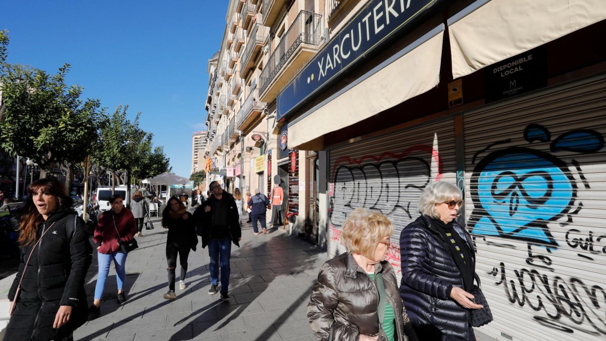El emblemático local Casa Navas cerró en 2019 sin remplazo aún.