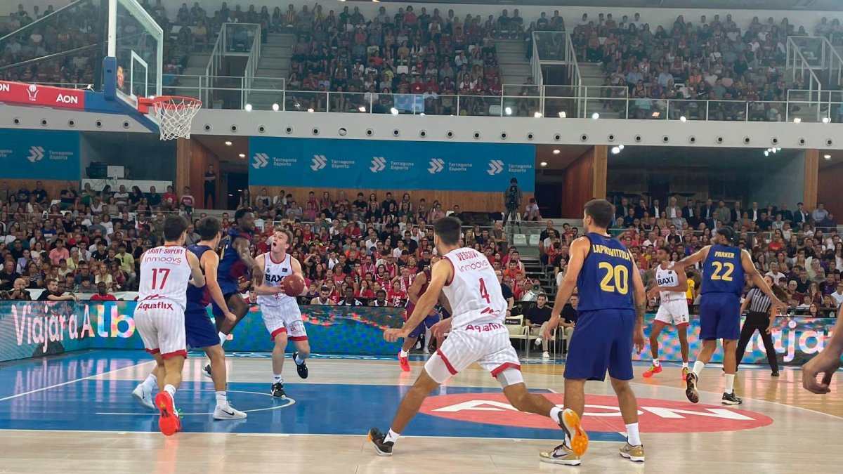 El Barça mantiene el título de la Lliga Catalana ACB en Tarragona