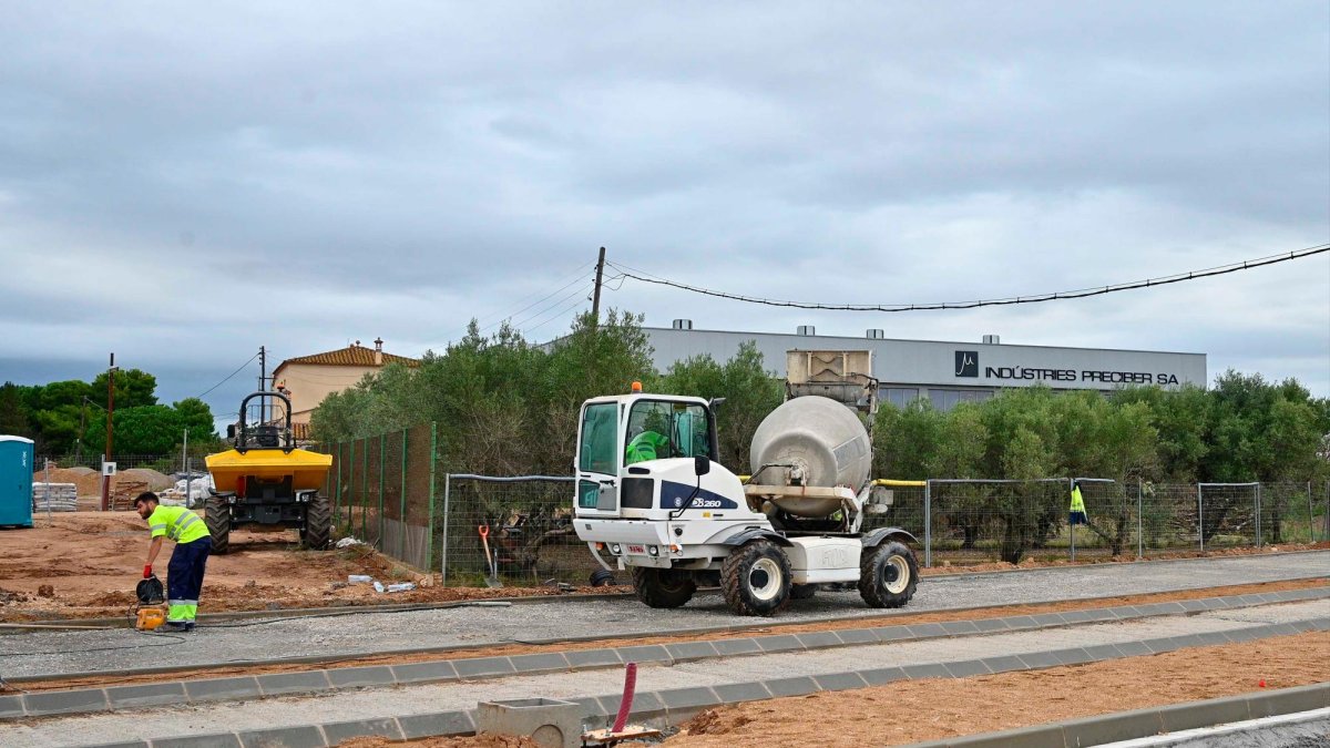 La mejora de parte del Camí del Roquís de Reus, casi lista