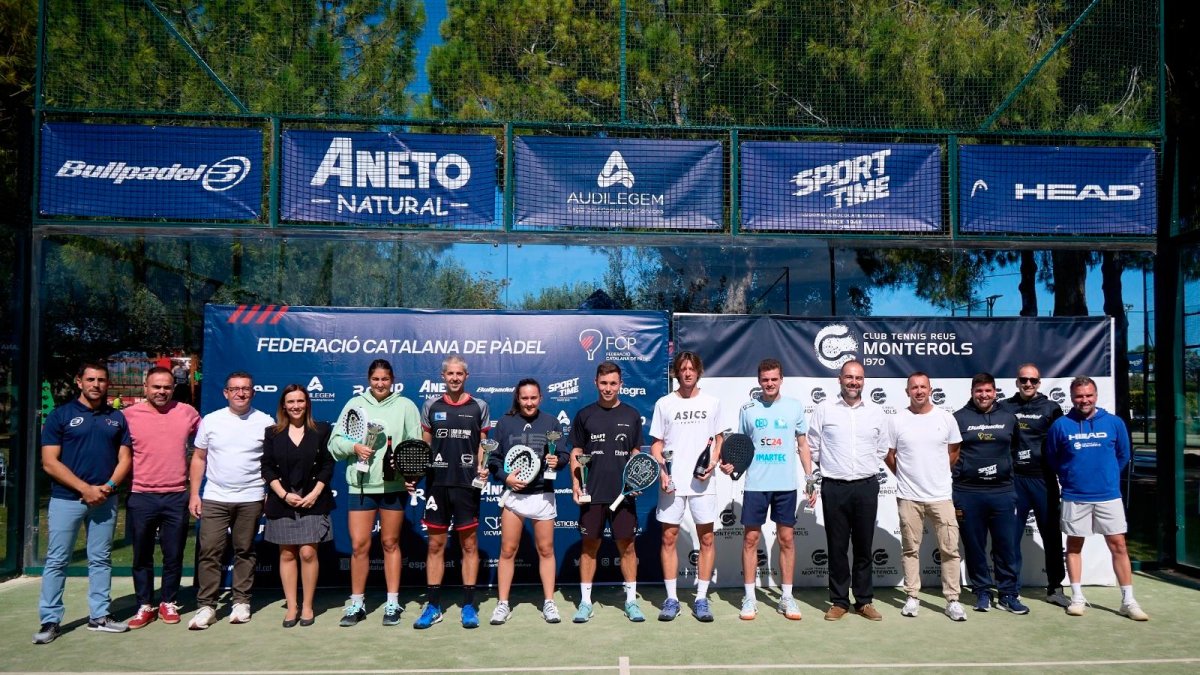 Guillem Figuerola levanta el título del Super Gran Slam de pádel en el Monterols