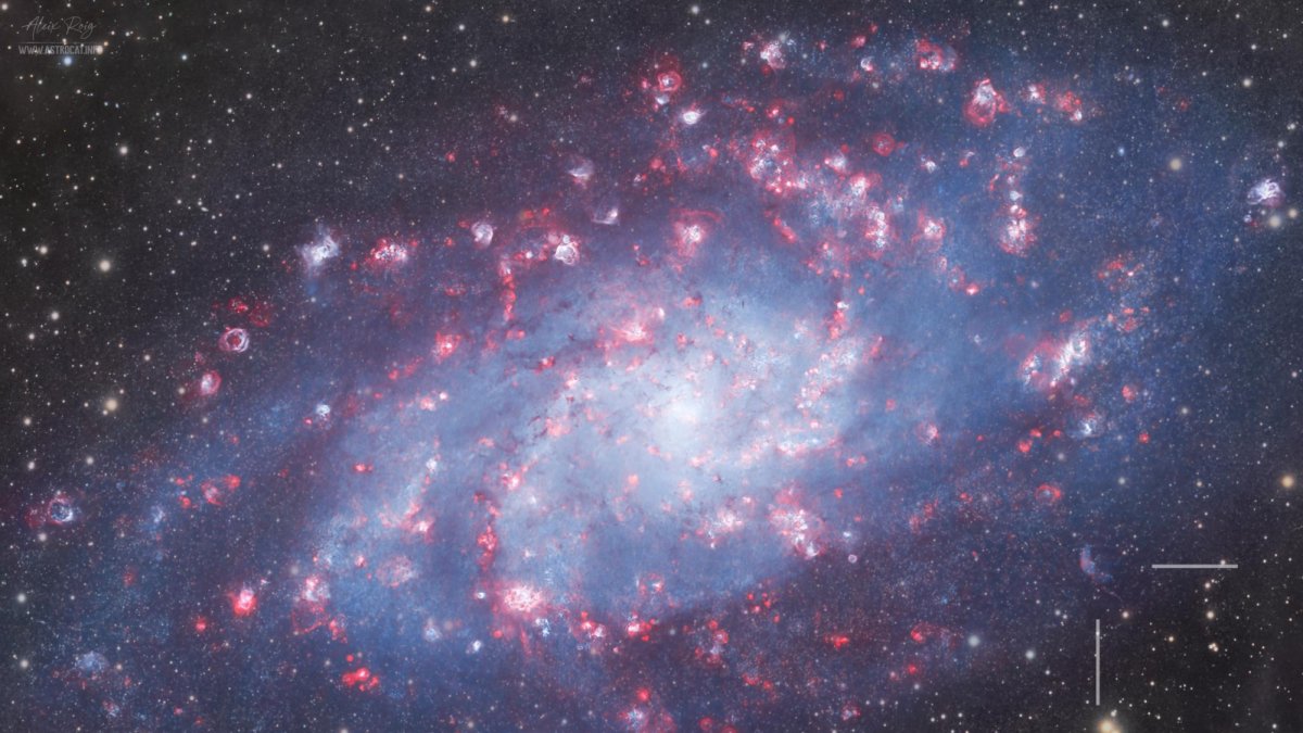 La nebulosa capada por Aleix Roig.