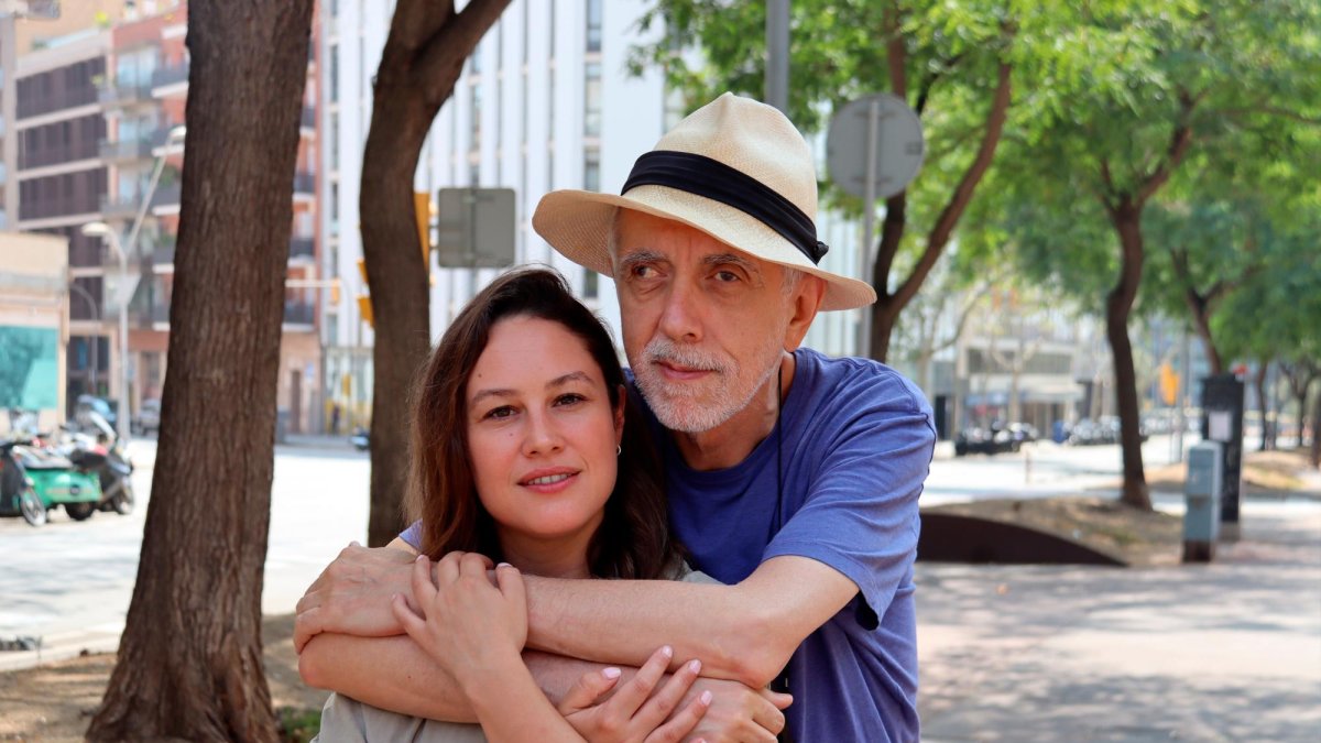 Aïda Folch i Fernando Trueba.