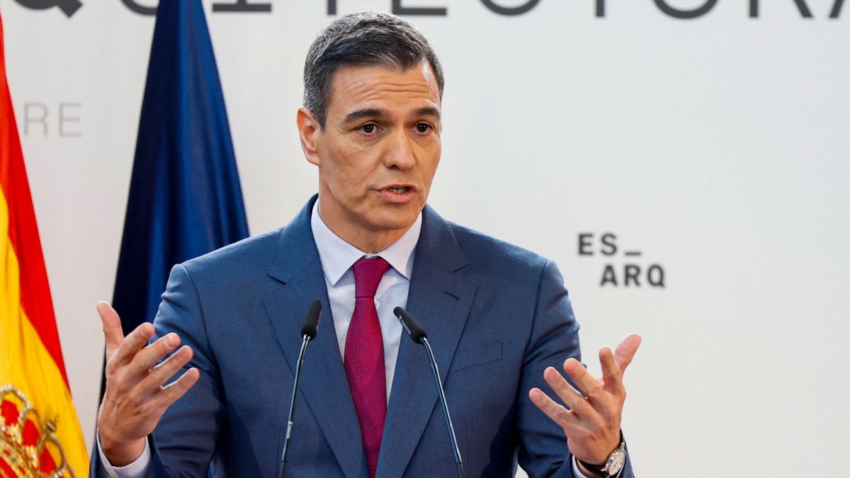 El presidente del Gobierno, Pedro Sánchez.