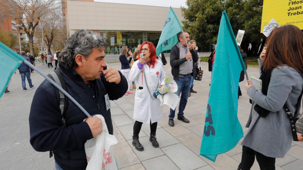 Una de las últimas huelgas de enfermeras.