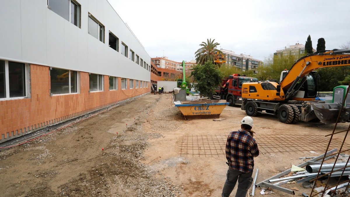 Las obras han finalizado prácticamente y se espera que el nuevo módulo se pueda estrenar pronto.