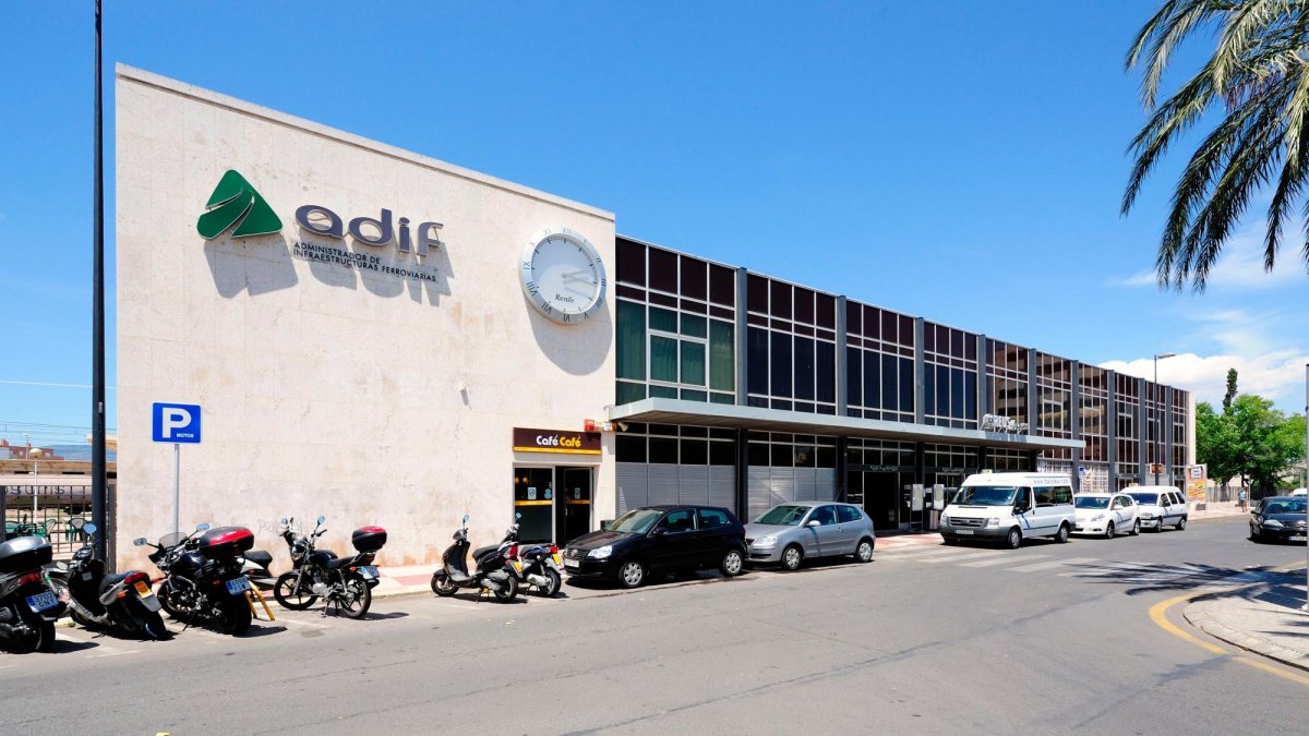 La estación de tren de Reus.