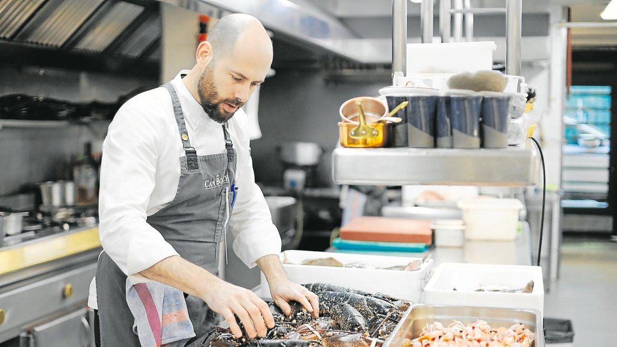 Arnau Bosch es el actual propietario del restaurante Can Bosch.