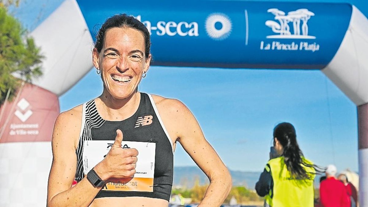 Esther Guerrero se ooronó en la prueba absoluta femenina.