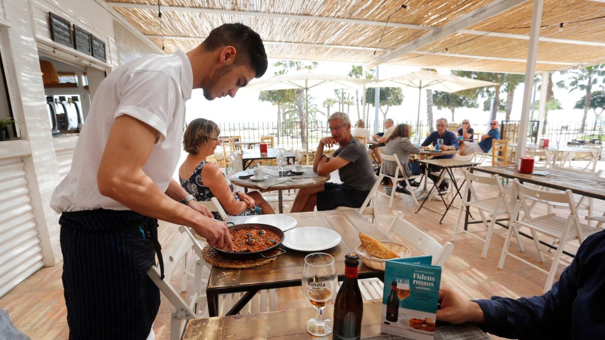 El Xiringuito Restaurant Del Mar, del Càmping Joan.
