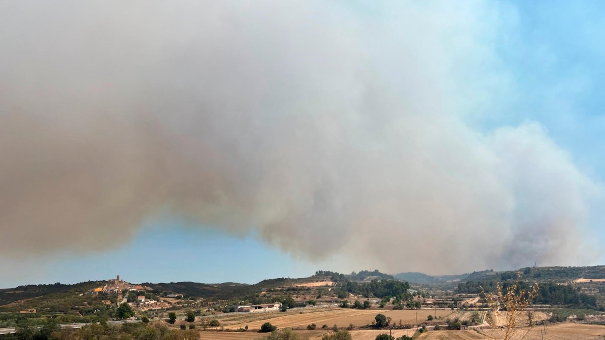 Estabilitzat l’incendi de Lleida i desconfinats els dos municipis