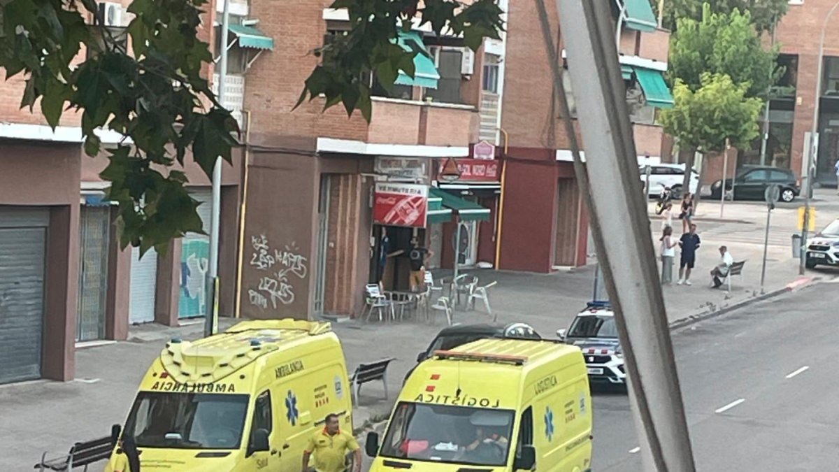 Trifulca entre aficiones antes del Sabadell-Nàstic