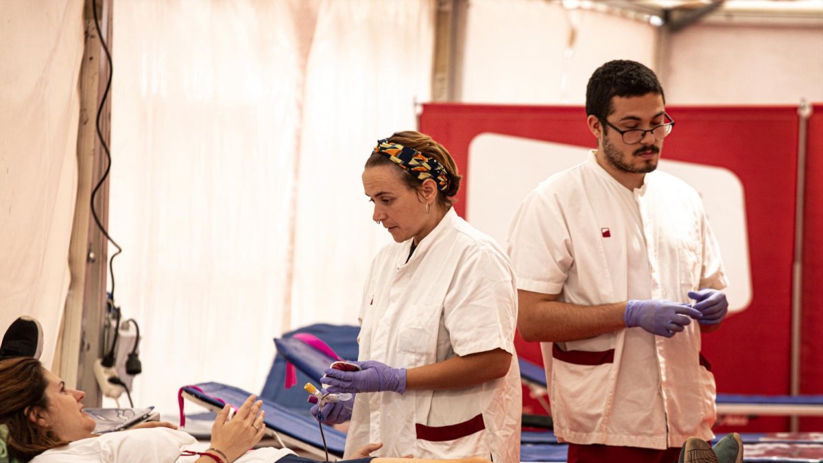Urgente: necesitamos sangre para los heridos