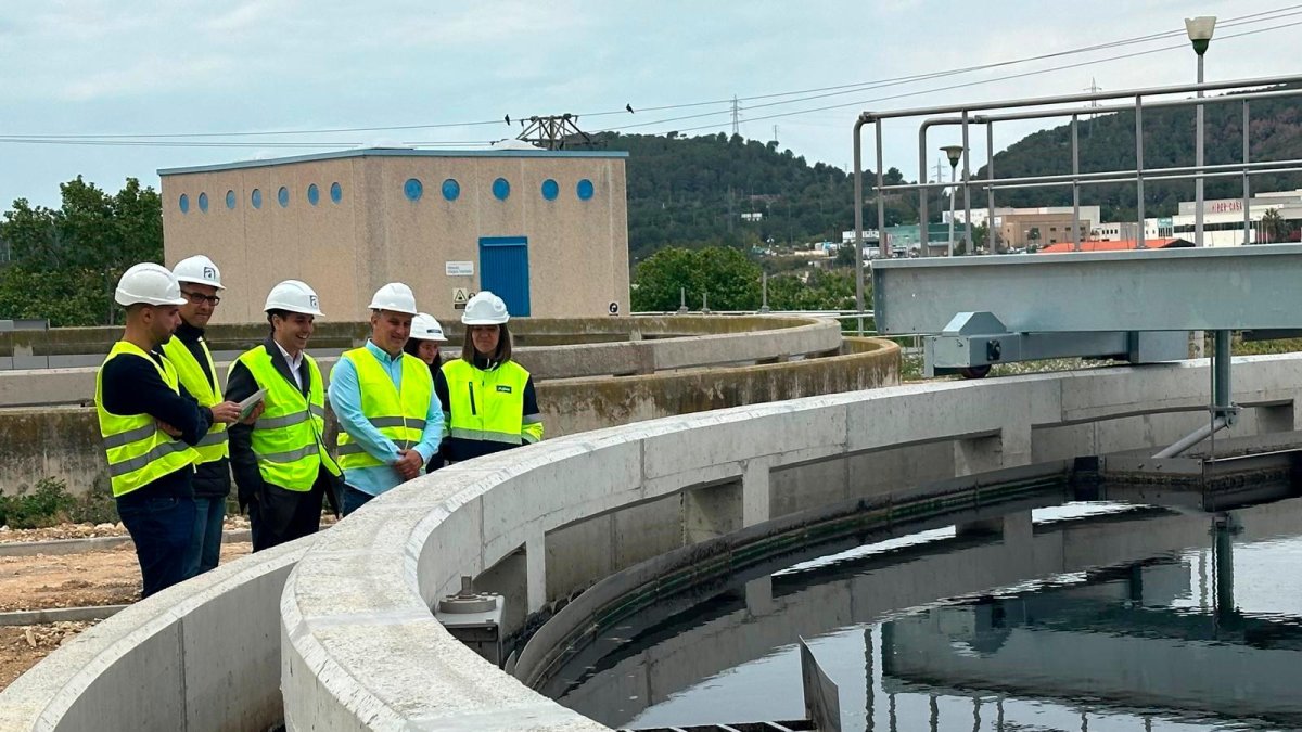 La depuradora de Calafell.