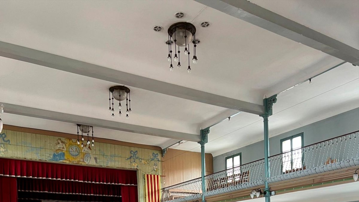 Un dels moments dels assajos que han anat fent durant aquest temps.