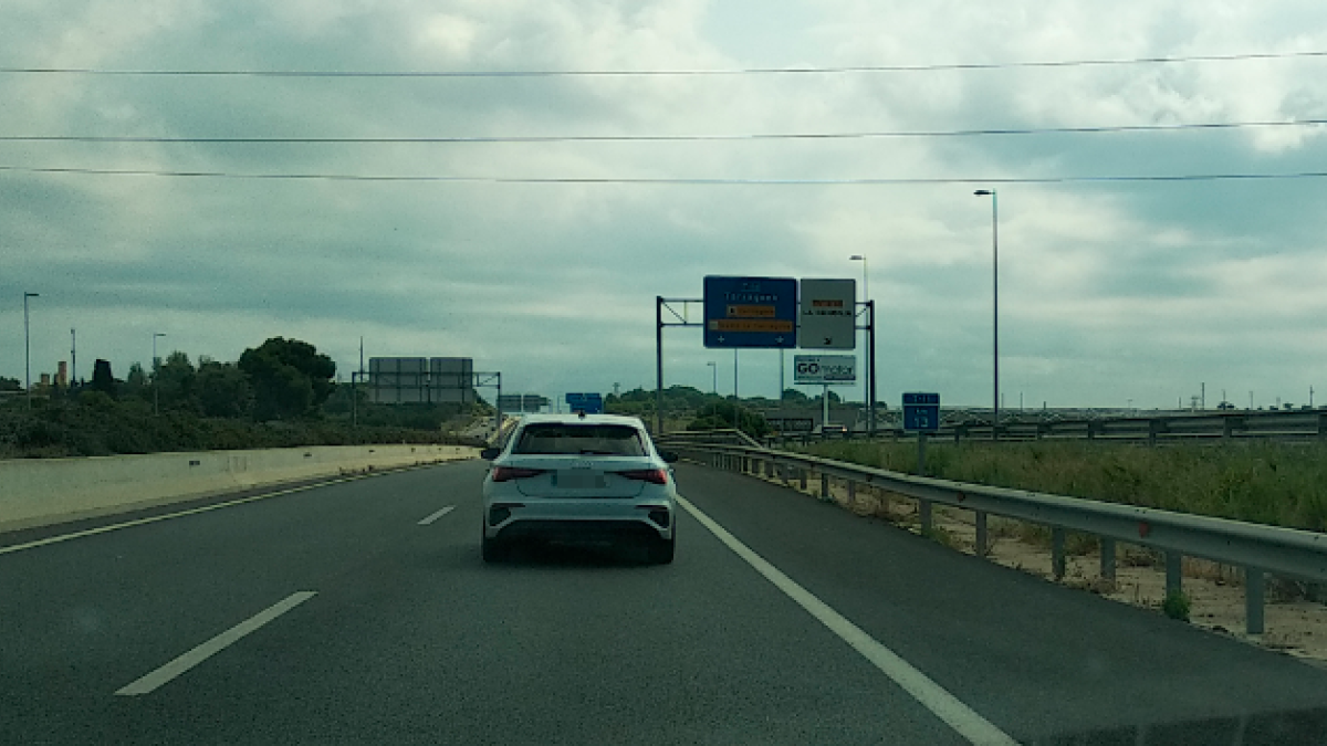 El accidente se produjo en la T-11, a la altura de La Canonja.