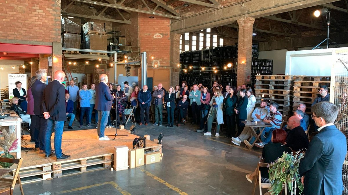 La inauguración oficial de la Fira del Vi de Falset.