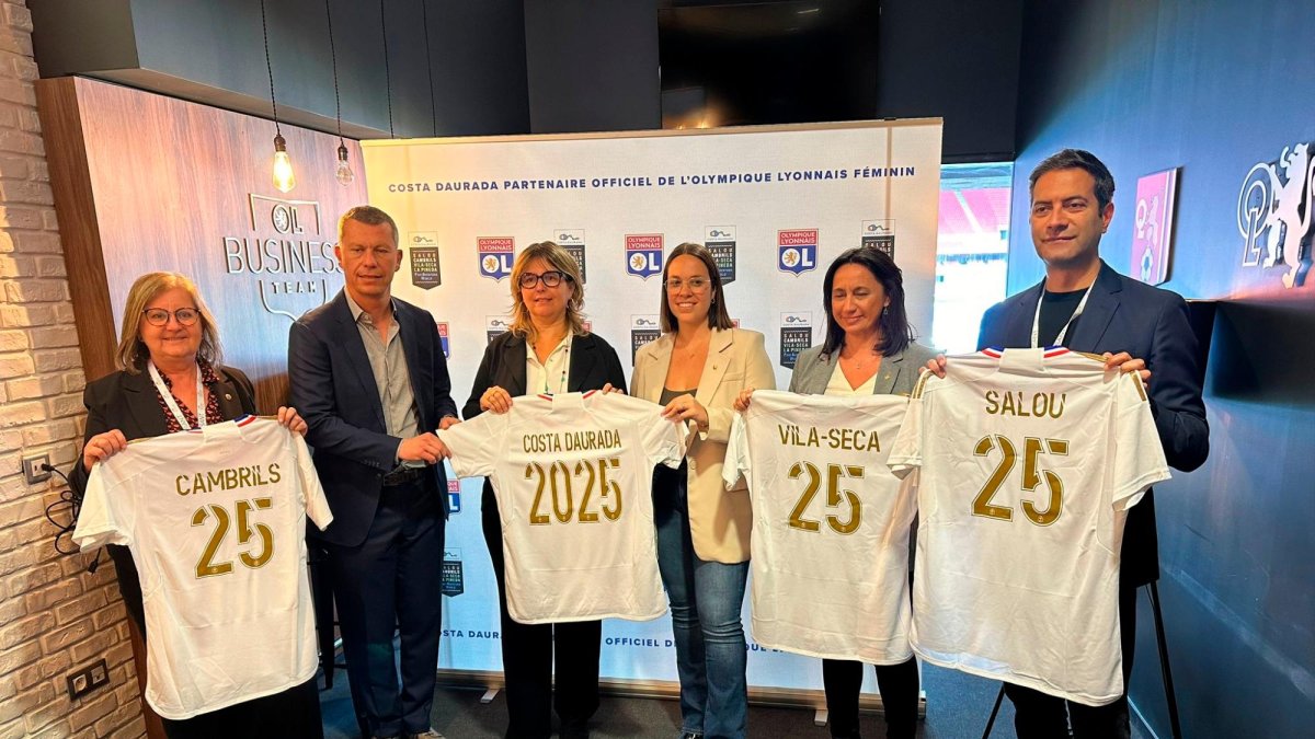 Costa Daurada s’ha convertit en partner oficial de l’equip femení de futbol de l’Olympic de Lyon.