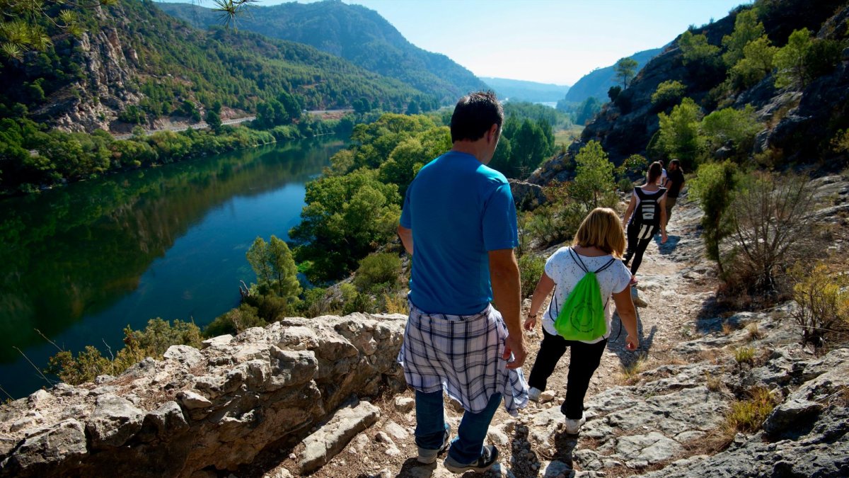 El Pas de l’Ase, al riu Ebre.