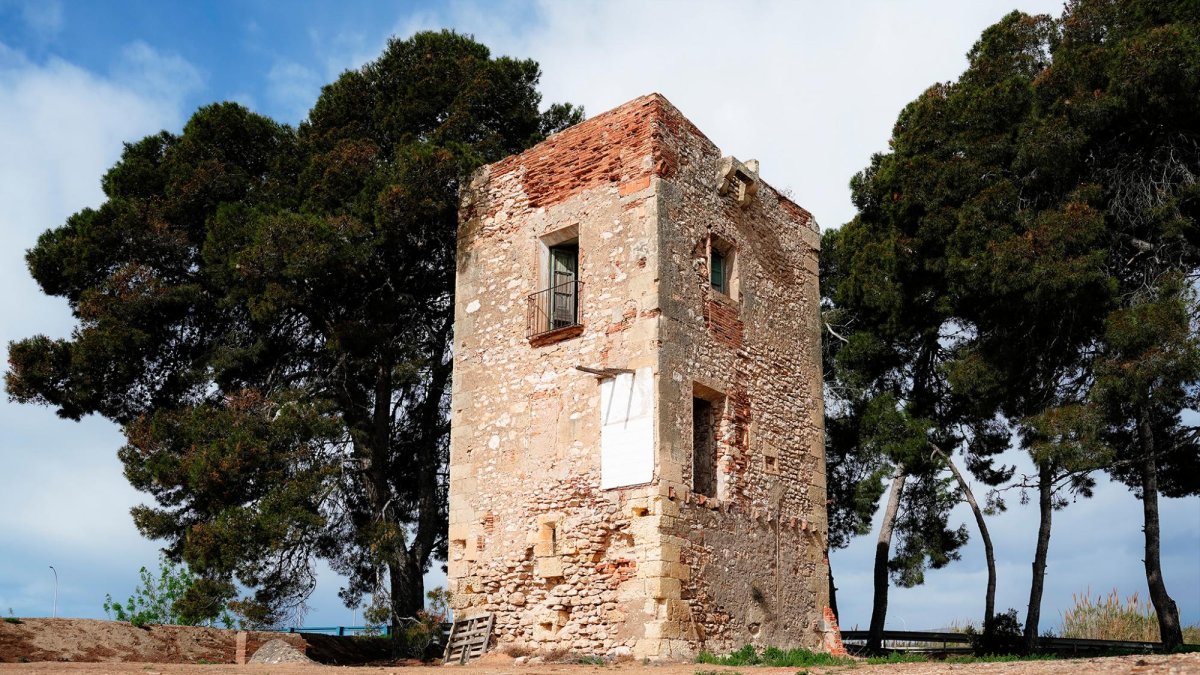 Imagen del estado actual de la torre.