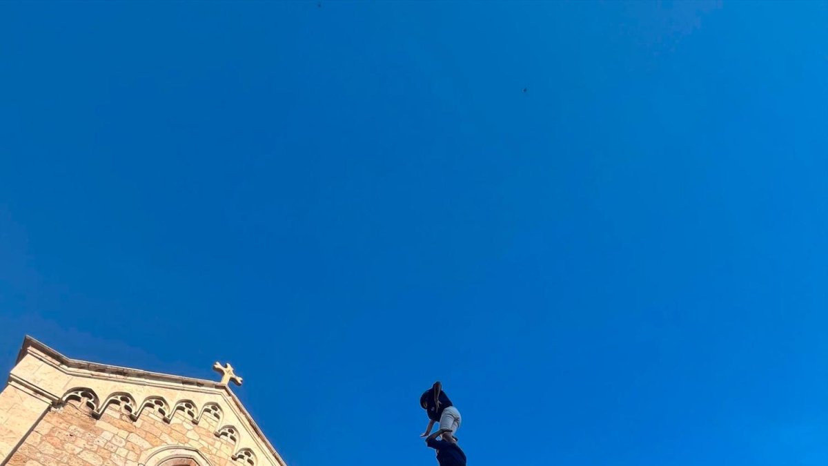 El primer 3d7a que han descarregat els Xiquets del Serrallo enguany.