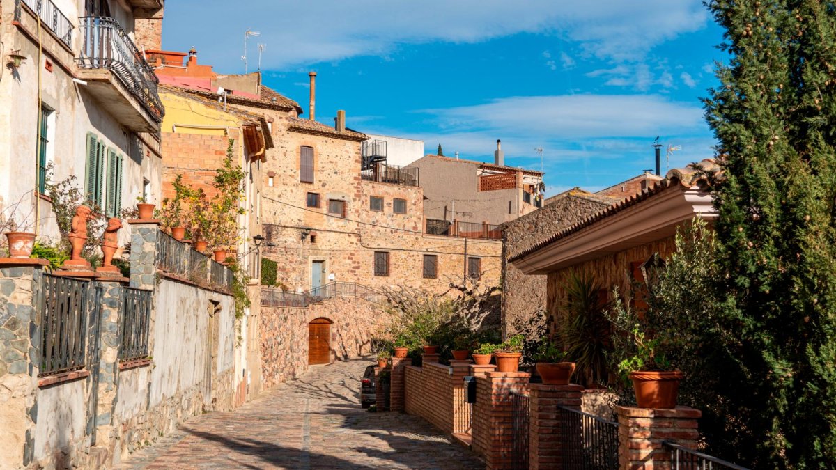 Vista de la calle Camí Real.